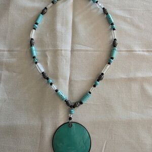 Turquoise Beaded Necklace